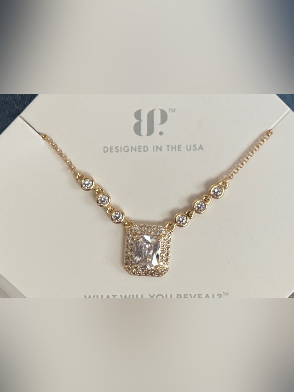 BOMB PARTY EXCLUSIVE BRINGBACK Diamond Cubic Zirconia on Gold Plating